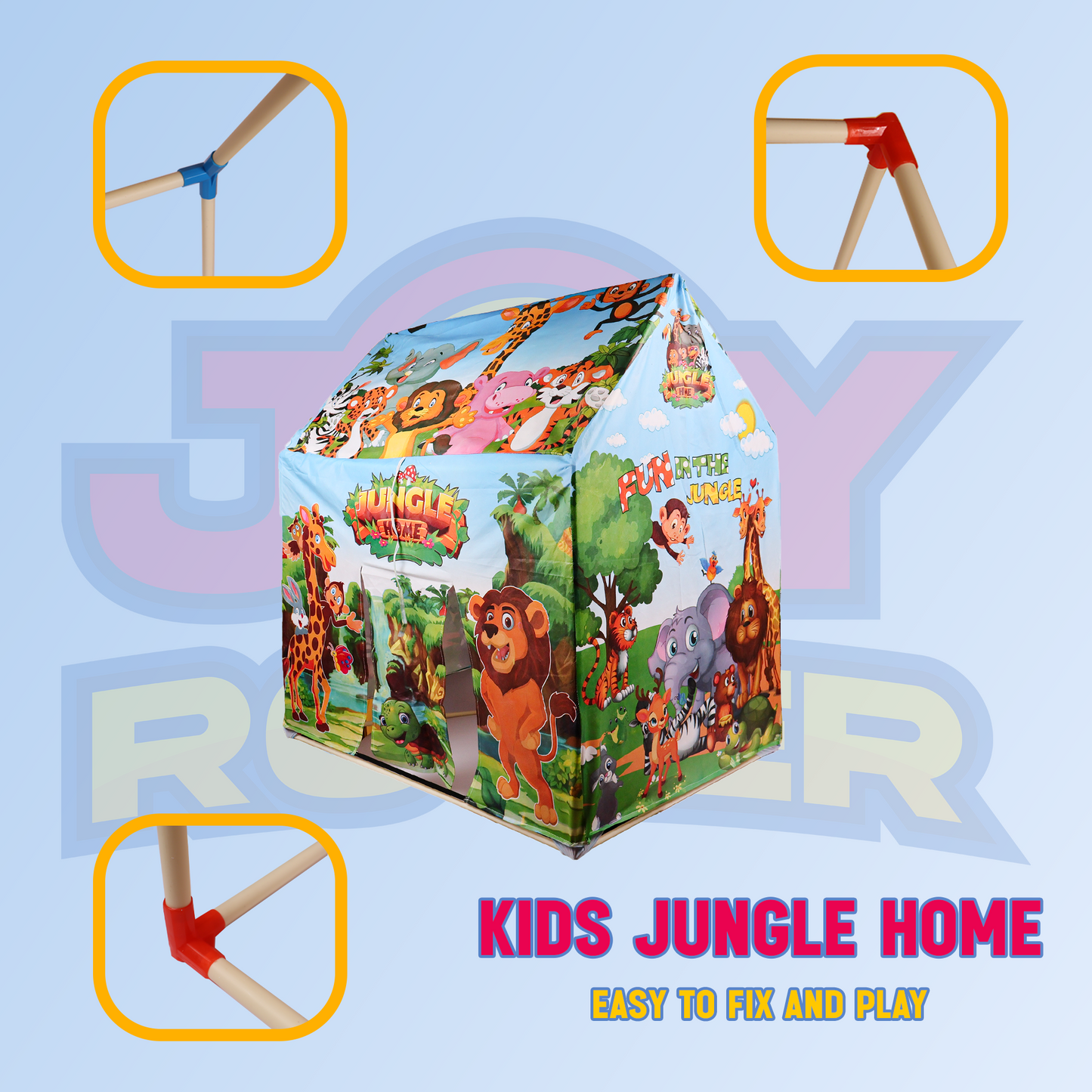 Jungle Safari Kids Play Tent - Indoor & Outdoor Adventure Playhouse 🐒🌴 Jungle Fun Edition