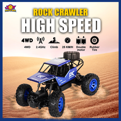 RC Rock Crawler Off-Road Car - High-Speed Remote-Control Vehicle 🏎️⚡ Blue Edition