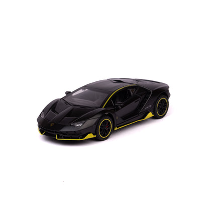 Lamborghini Centenario LP770-4 Die-Cast Car - 1:32 Scale 🏎️⚡ Black with Yellow Accents