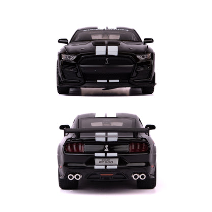 Ford Mustang Shelby GT500 Super Snake Die-Cast Car - 1:32 Scale 🐍🏎️ Black Edition