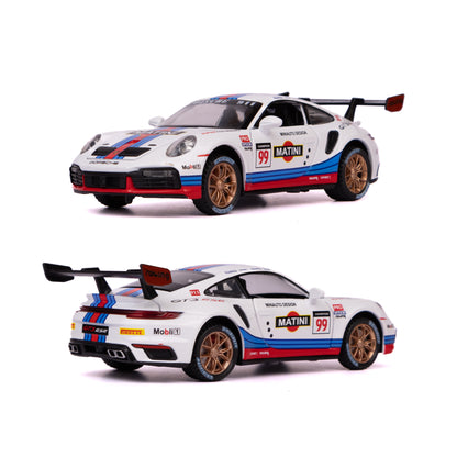 Porsche 911 GT3 RS Die-Cast Car - 1:32 Scale 🏎️⚡ Martini Racing Edition